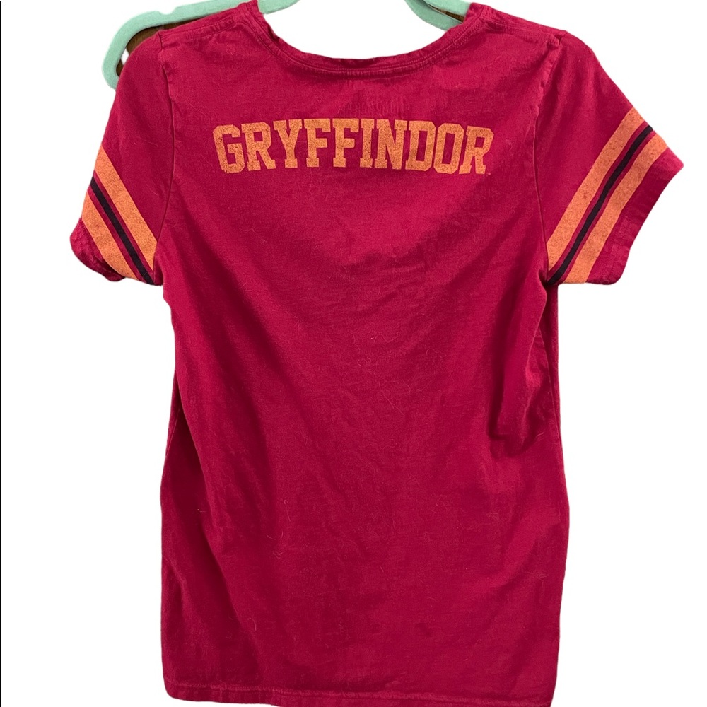Harry Potter Gryffindor Ladies Fitted Short Sleeve Graphic Shirt size XL - Picture 3 of 5